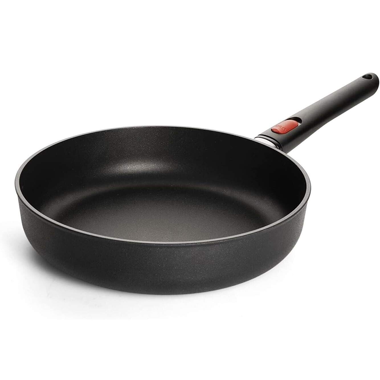 Panvica na soté ECO LITE IND QXR 28 cm, s odnímateľnou rukoväťou, hliník, WOLL