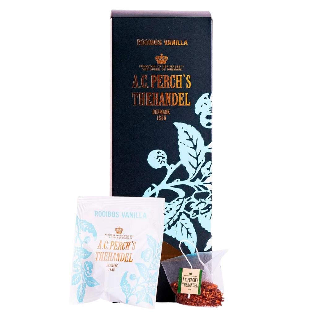 Rooibos čaj ROOIBOS VANILLA, 25 čajových sáčkov, A.C. Perch's Thehandel