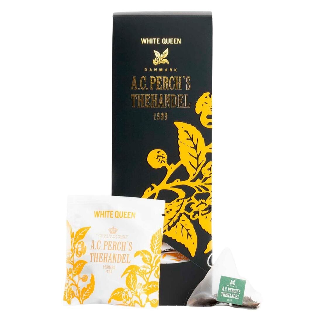 Biely čaj WHITE QUEEN, 25 čajových sáčkov, A.C. Perch's Thehandel