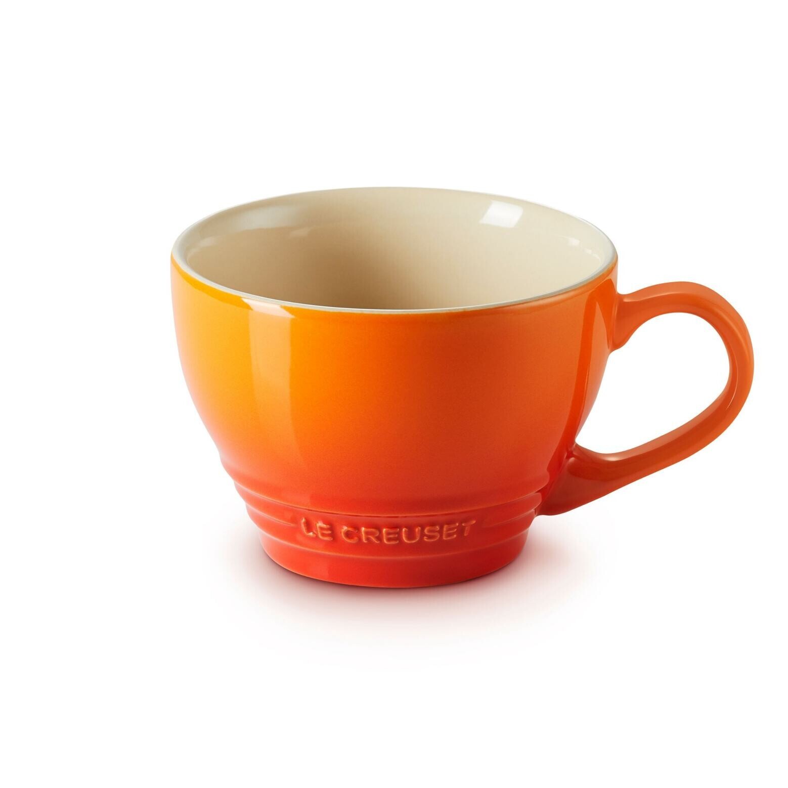 Hrnček na cappuccino 400 ml, FLAME, kamenina, Le Creuset
