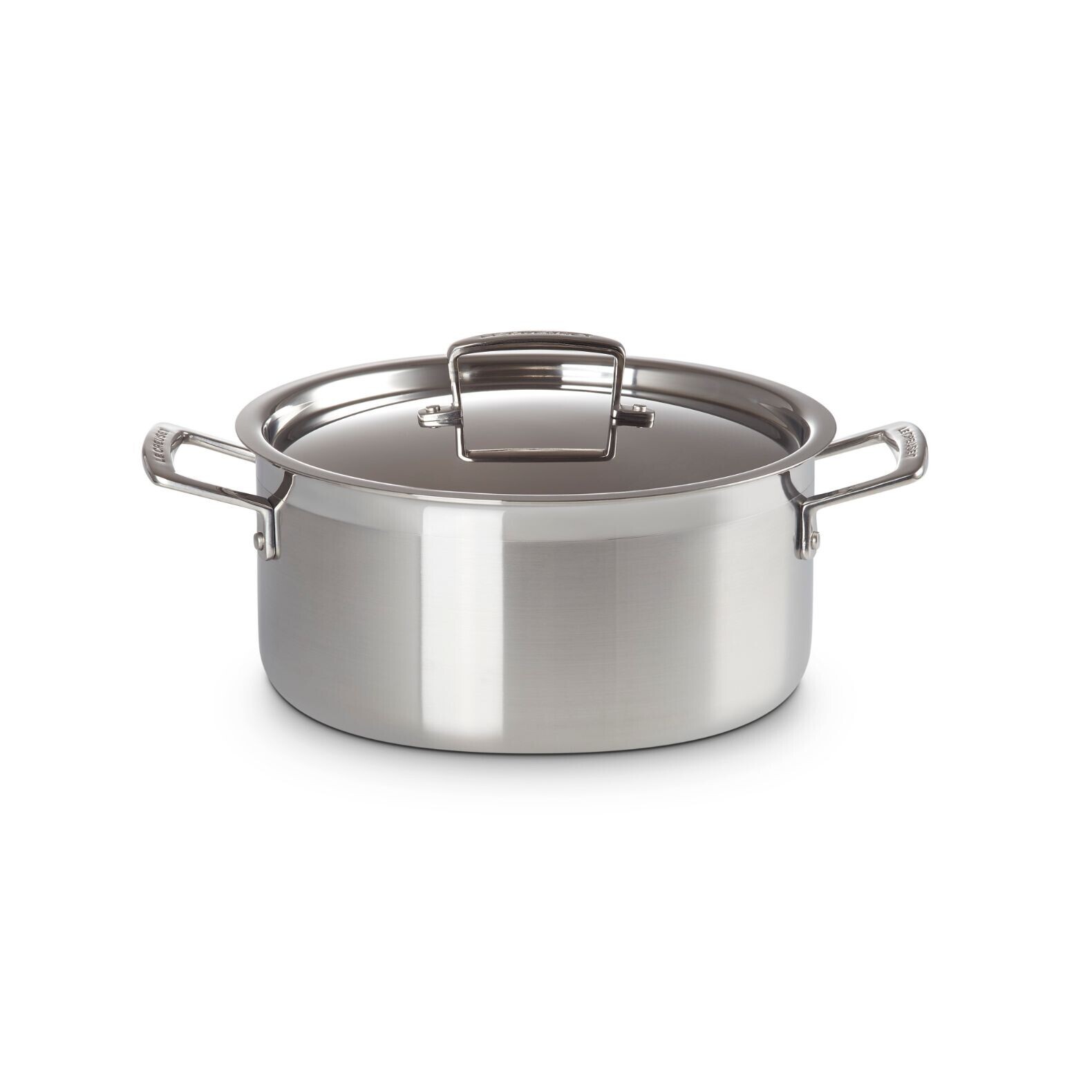 Kastról CLASSIC 24 cm, 5,3 l, strieborná, nerezová oceľ, Le Creuset