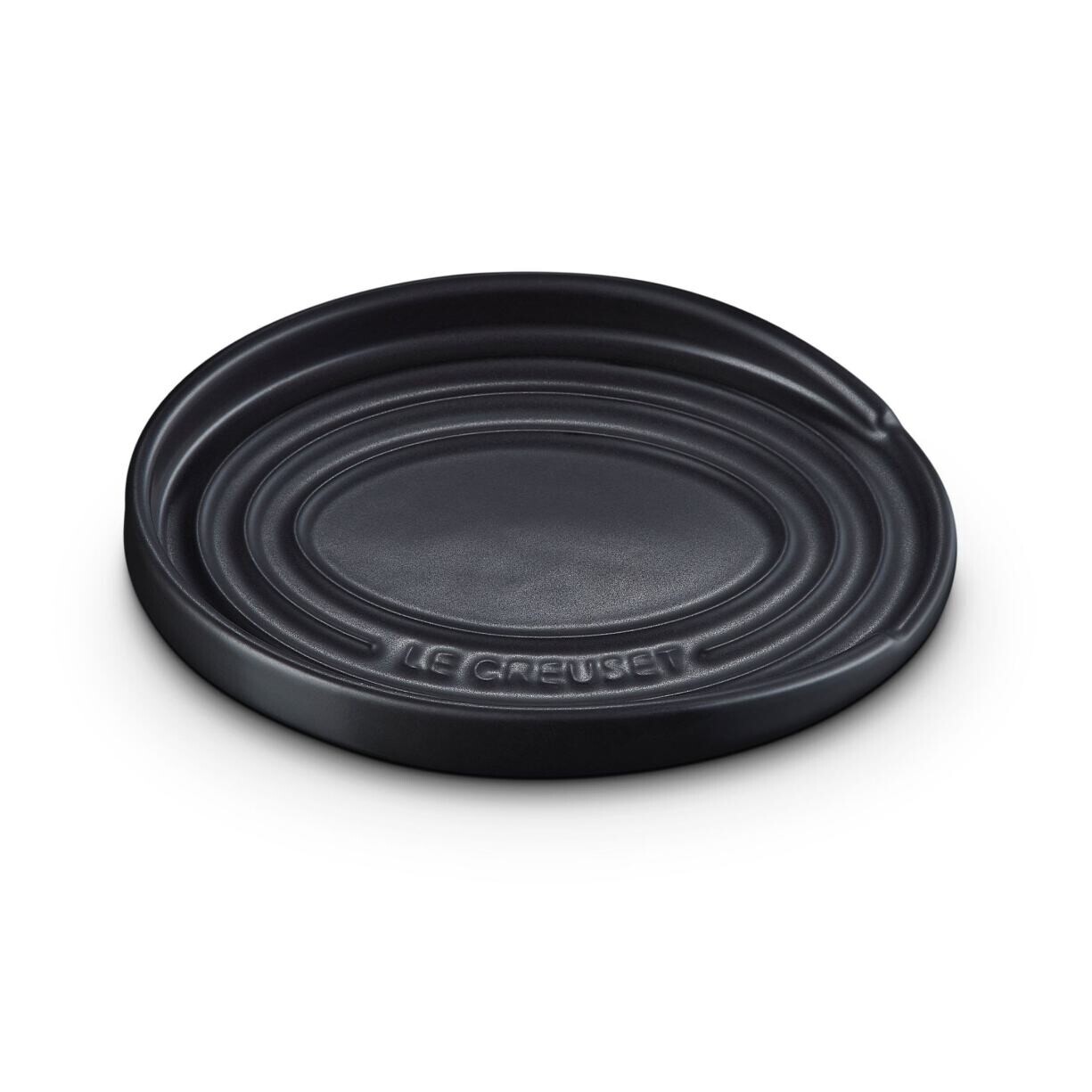 Odkladacia podložka na varešky 16 cm, SATIN BLACK, kamenina, Le Creuset