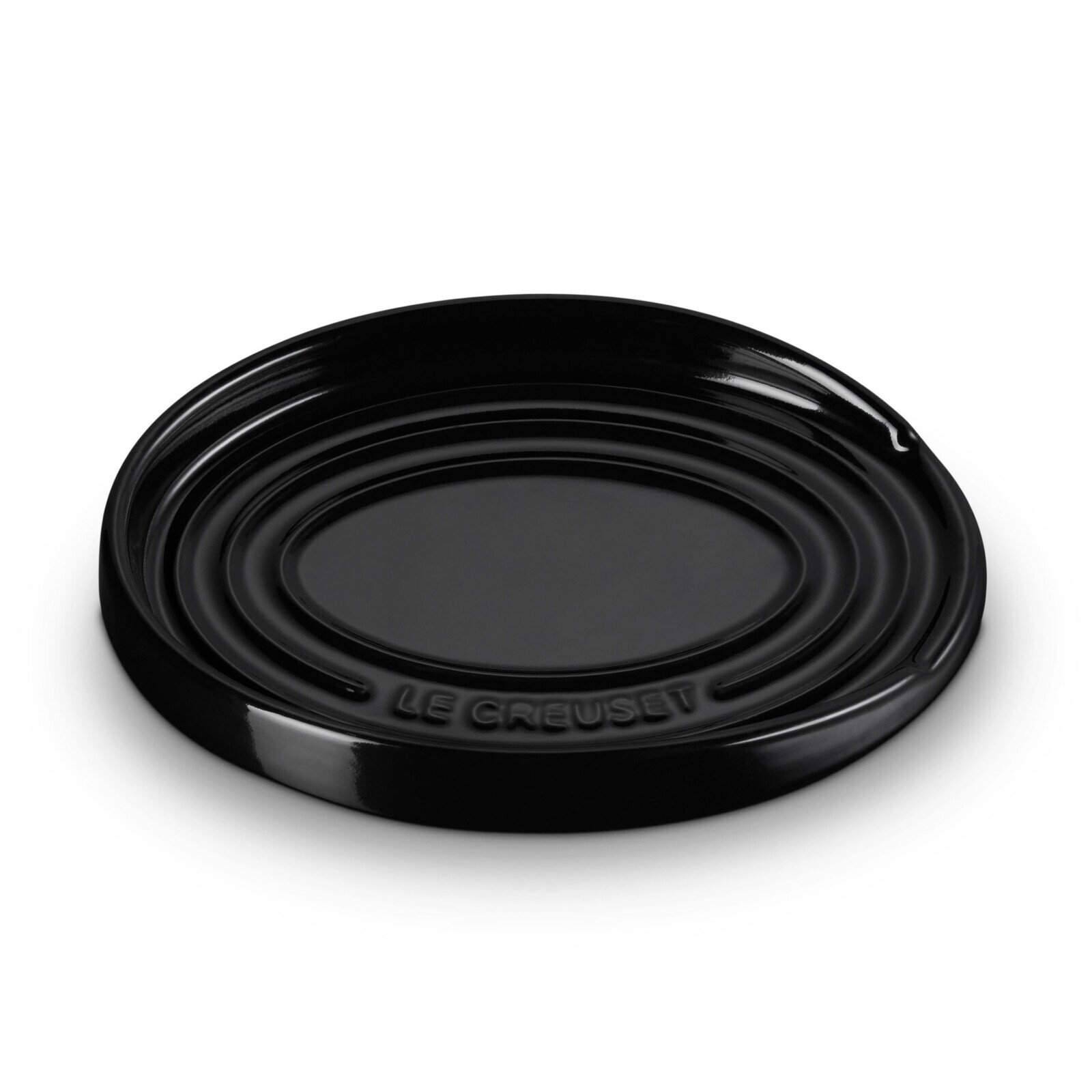 Odkladacia podložka na varešky 16 cm, BLACK ONYX, kamenina, Le Creuset