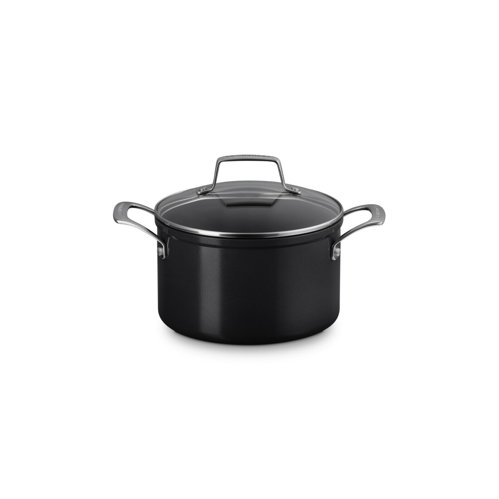 Kastról ESSENTIAL 20 cm, 3,8 l, čierna, hliník, Le Creuset
