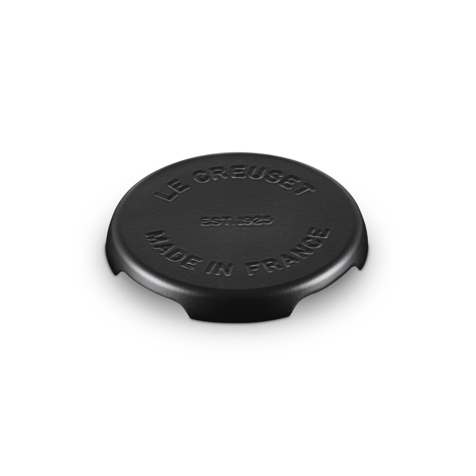 Podložka pod hrniec SIGNATURE 22 cm, SATIN BLACK, liatina, Le Creuset