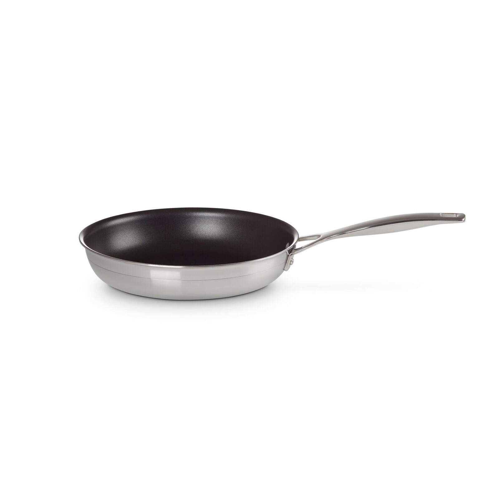 Nepriľnavá panvica CLASSIC 24 cm, strieborná, nerezová oceľ, Le Creuset