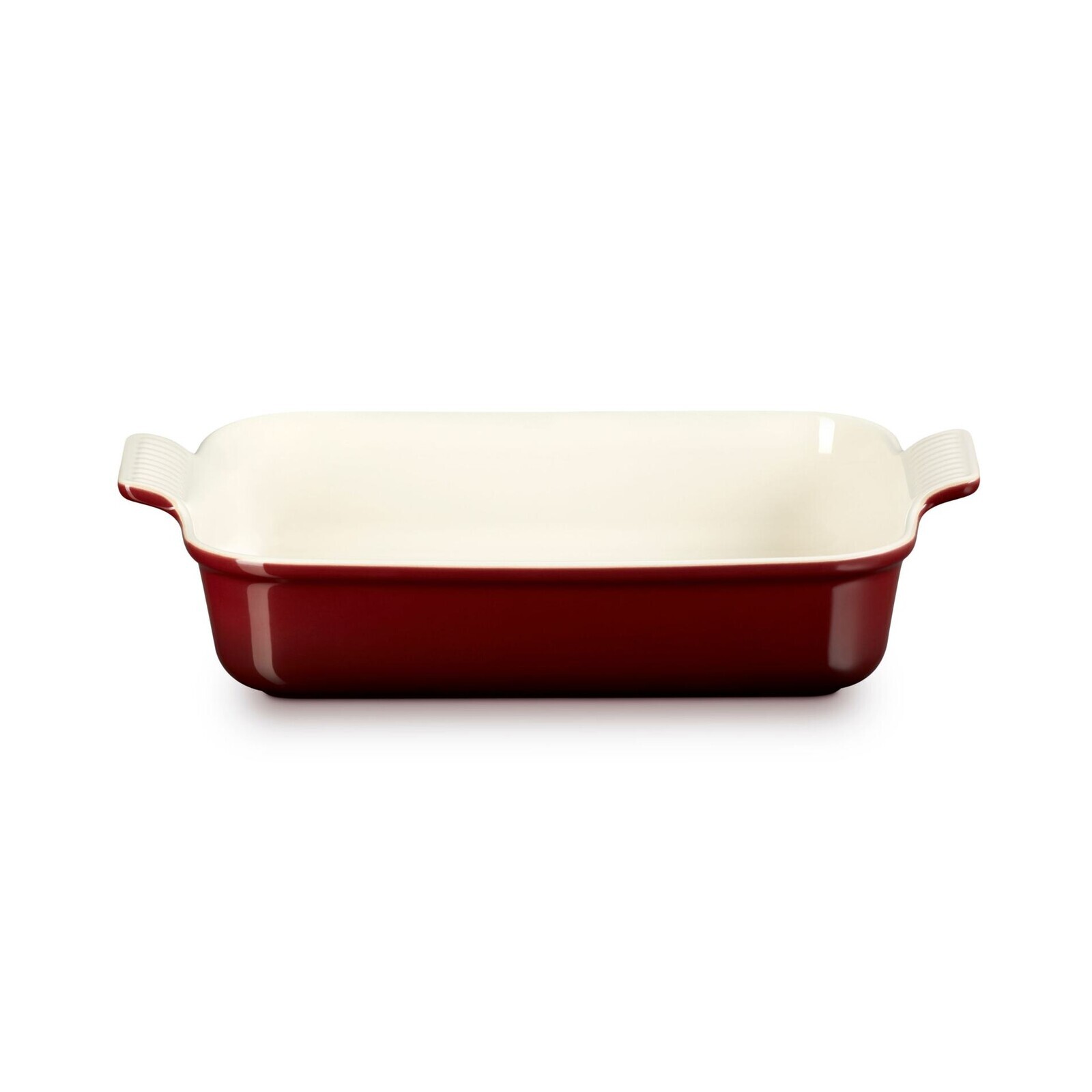 Zapekacia miska HERITAGE 32 cm, 4 l, GARNET, kamenina, Le Creuset