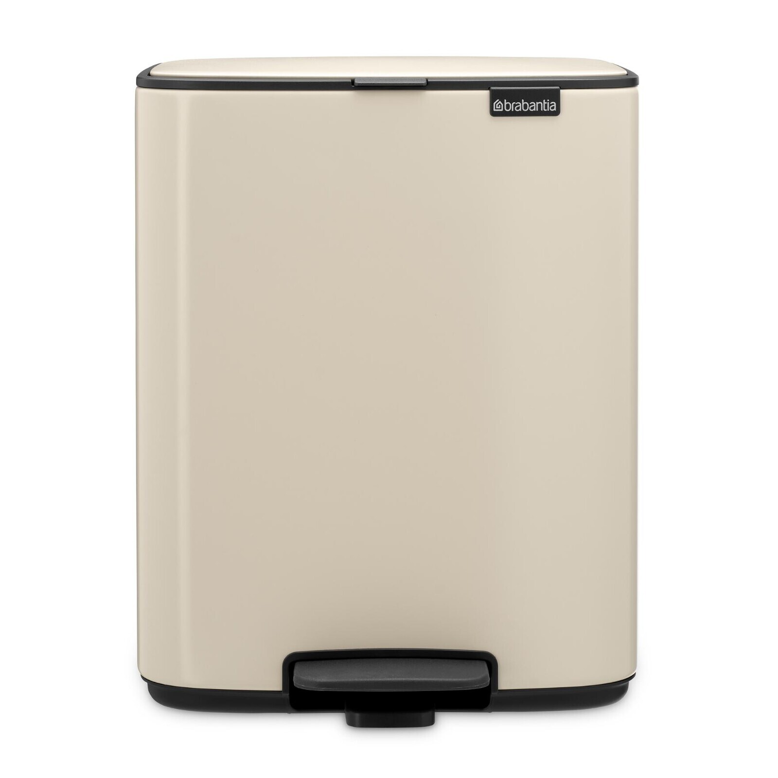 Pedálový odpadkový kôš BO 12 l, jemne béžová, oceľ, Brabantia