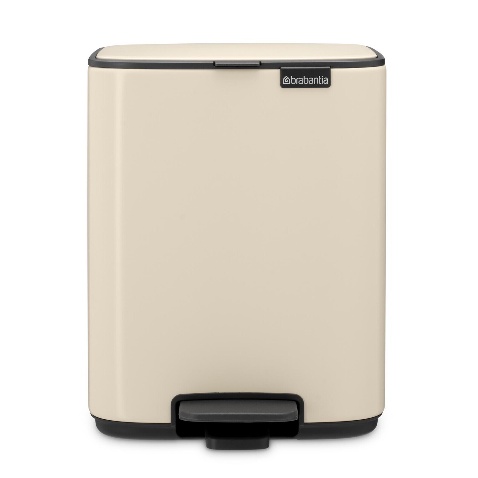 Pedálový odpadkový kôš BO 7 l, jemne béžová, oceľ, Brabantia