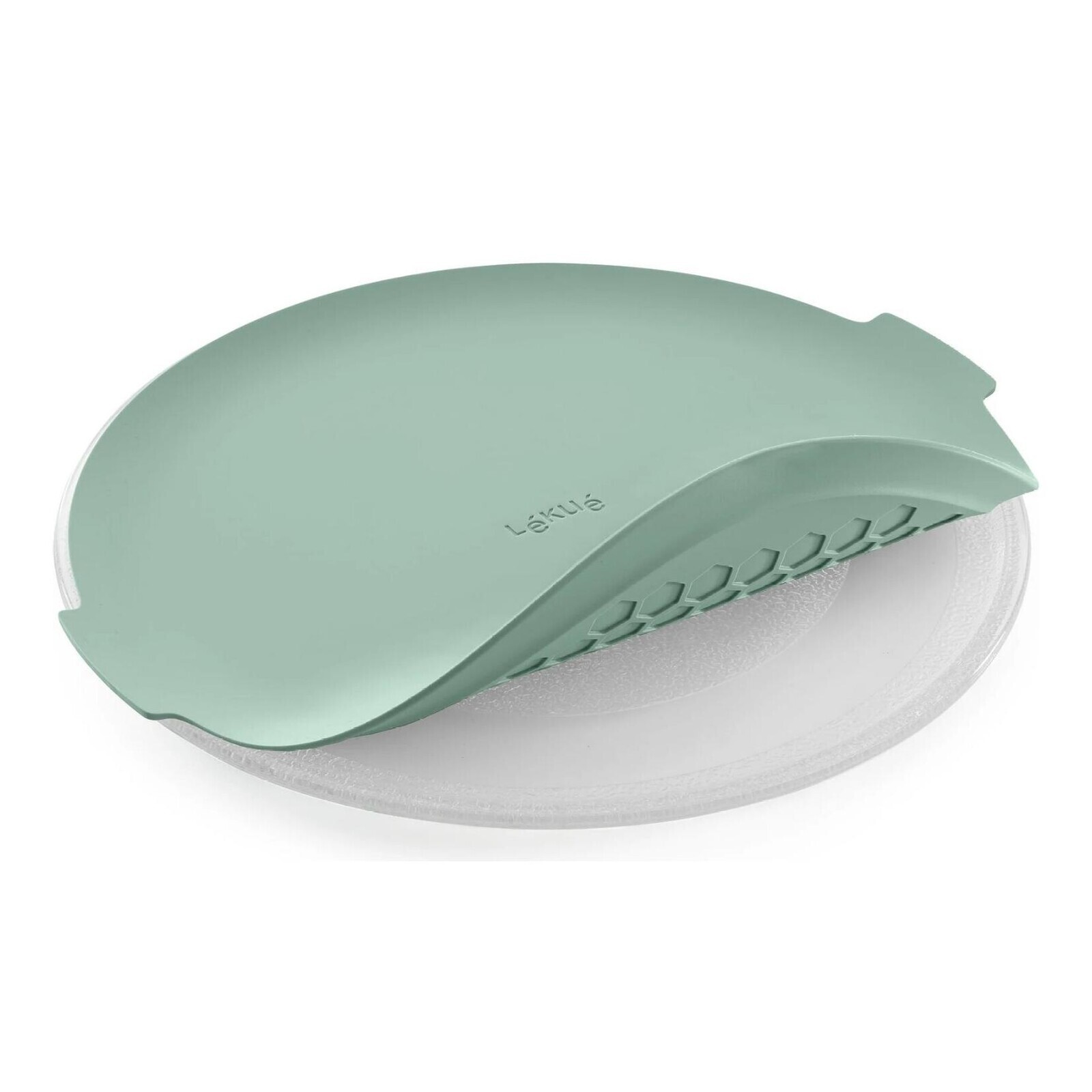 Podložka do mikrovlnnej rúry 26 cm, zelená, silikón, Lékué