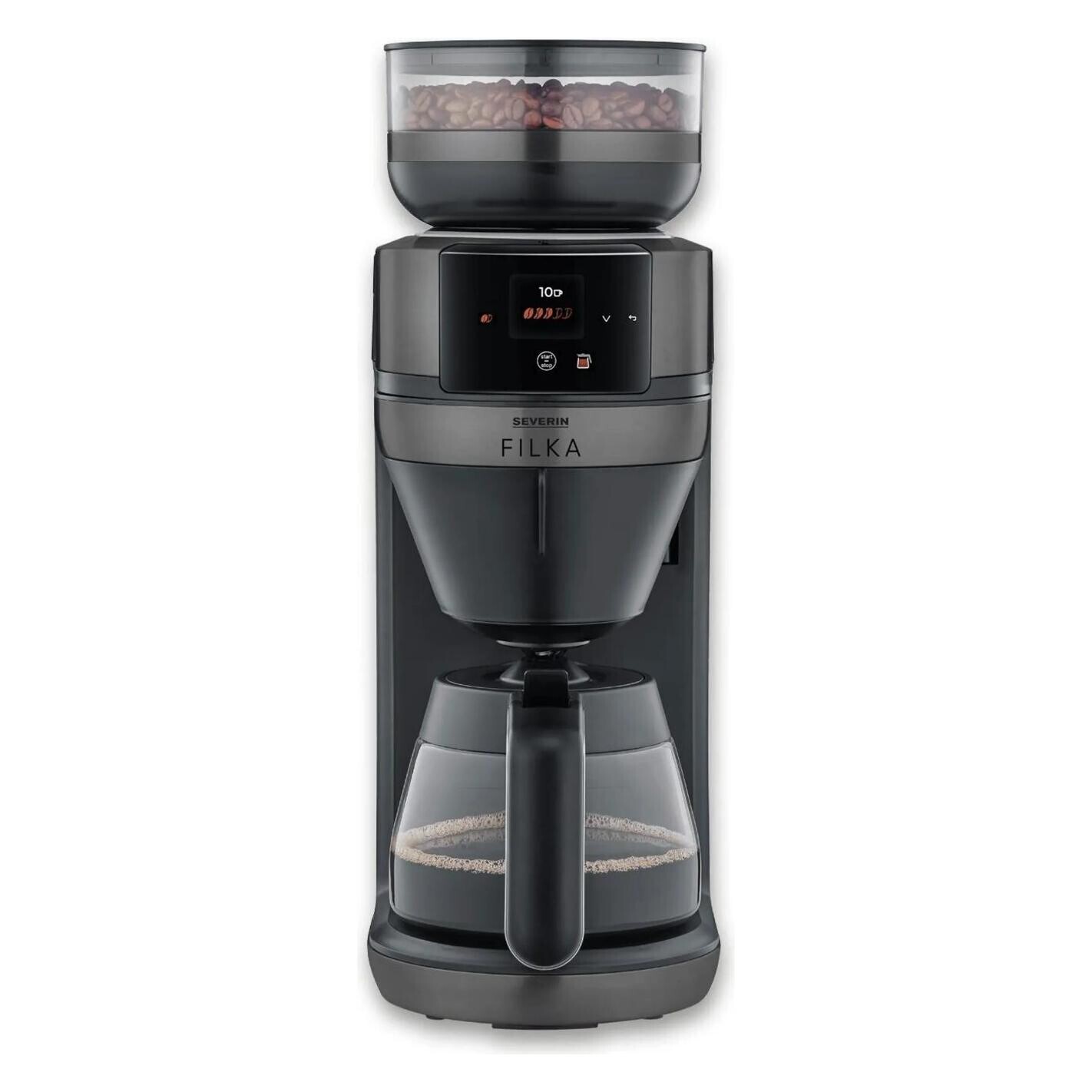 Kávovar na prekapávanú kávu KA 4854 FILKA, čierna, Severin
