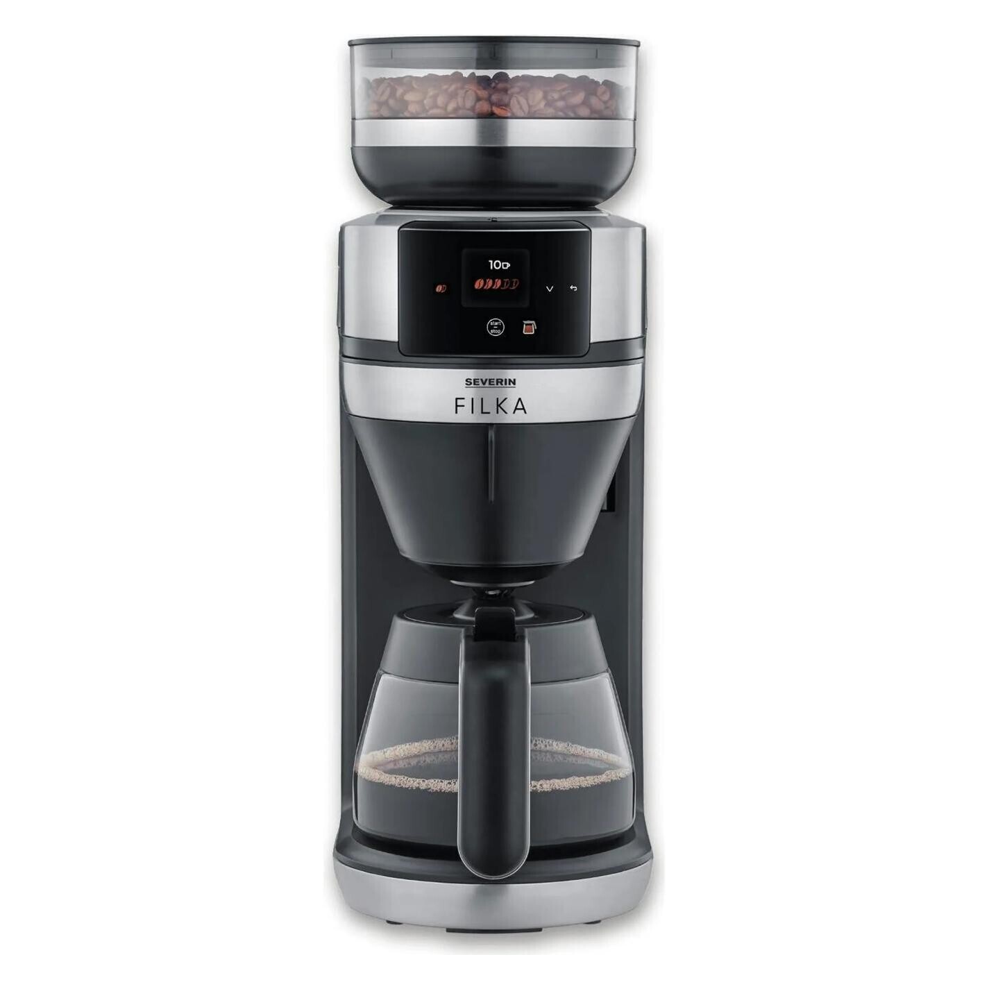 Kávovar na prekapávanú kávu KA 4852 FILKA, čierna, Severin