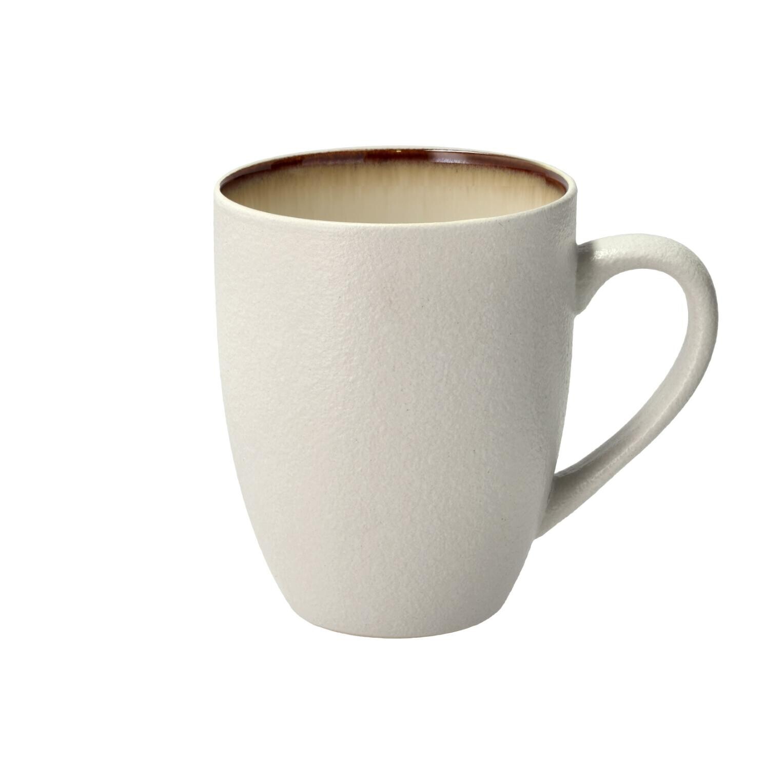 Hrnček GASTRO 300 ml, biela / krémová, kamenina, Bitz