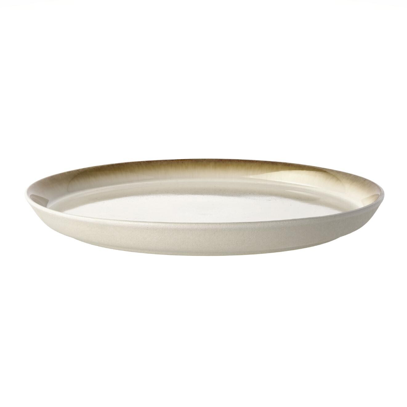 Jedálenský tanier GASTRO 27 cm, biela / krémová, kamenina, Bitz