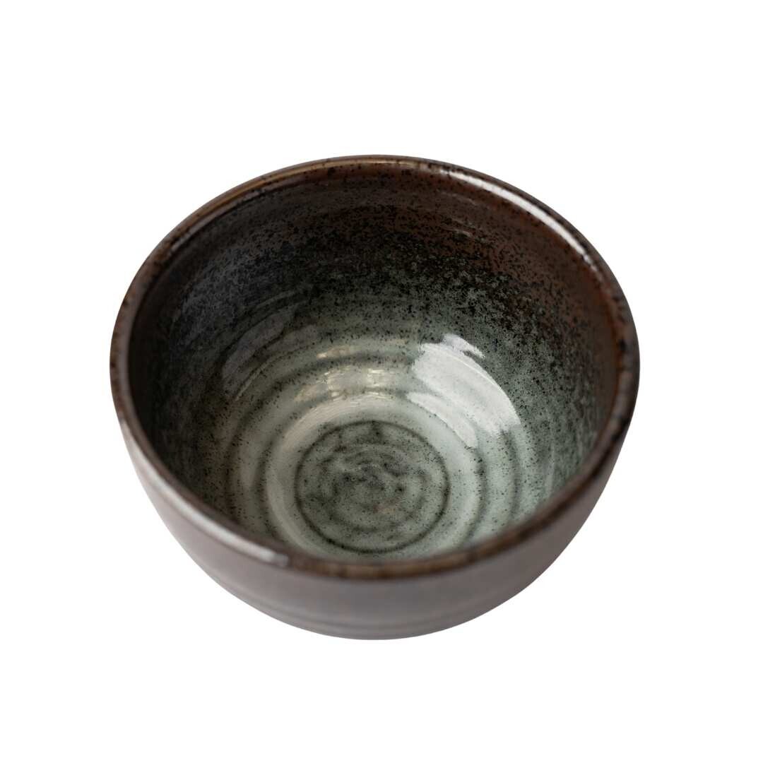 Jedálenská miska AKOYA 16 cm, 900 ml, čierna, keramika, MIJ