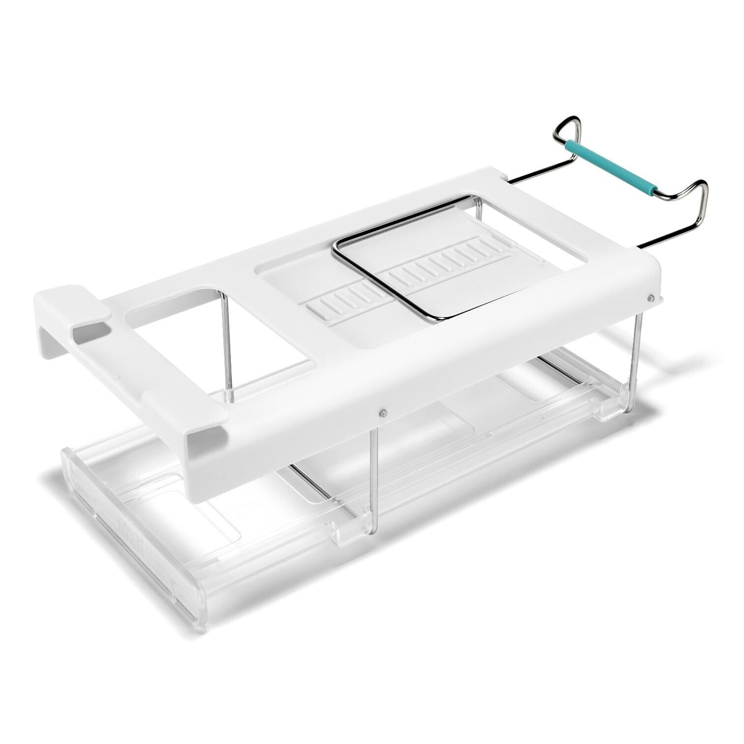 Držiak plechoviek do chladničky FRIDGESTORE 8500007 27 cm, biela, plast, Joseph Joseph