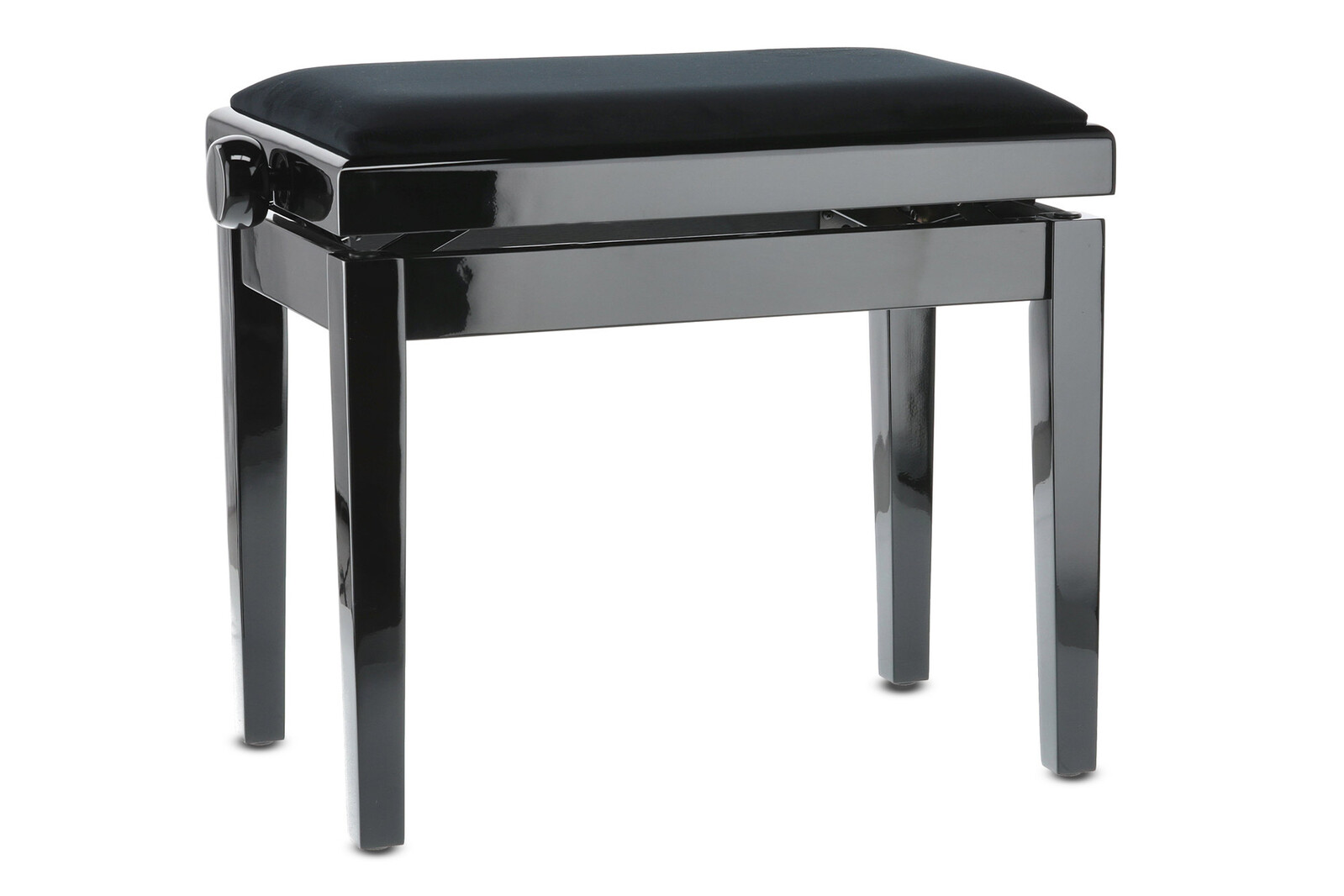GEWA Piano bench Deluxe Black high gloss