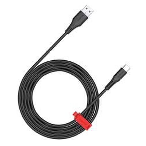 Kábel Canyon OnWire 18TP 2m USB-A/USB-C čierny
