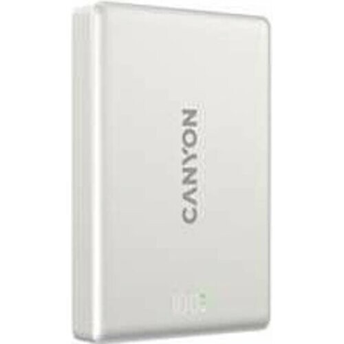 Canyon OnPower 511 Powerbanka 10 000 mAh, MagSafe 20W sivá