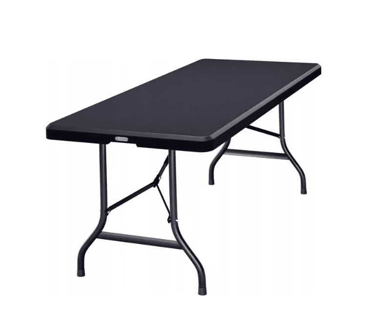 Cateringový skládací stůl Jimenez 183×75 cm antracitový