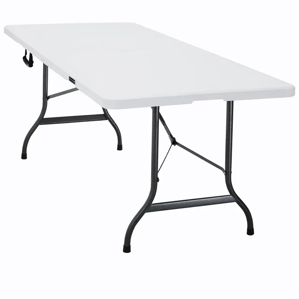 Cateringový skládací stůl pro 8 osob Bruce bílý