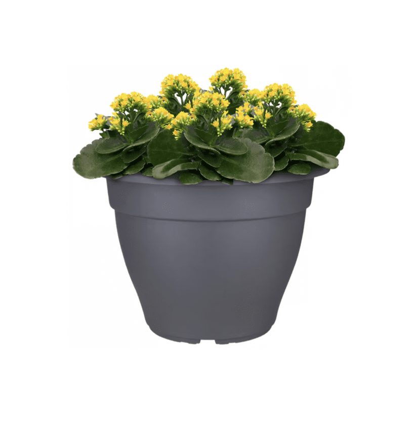 Květináč Burns 25x22 cm antracitový