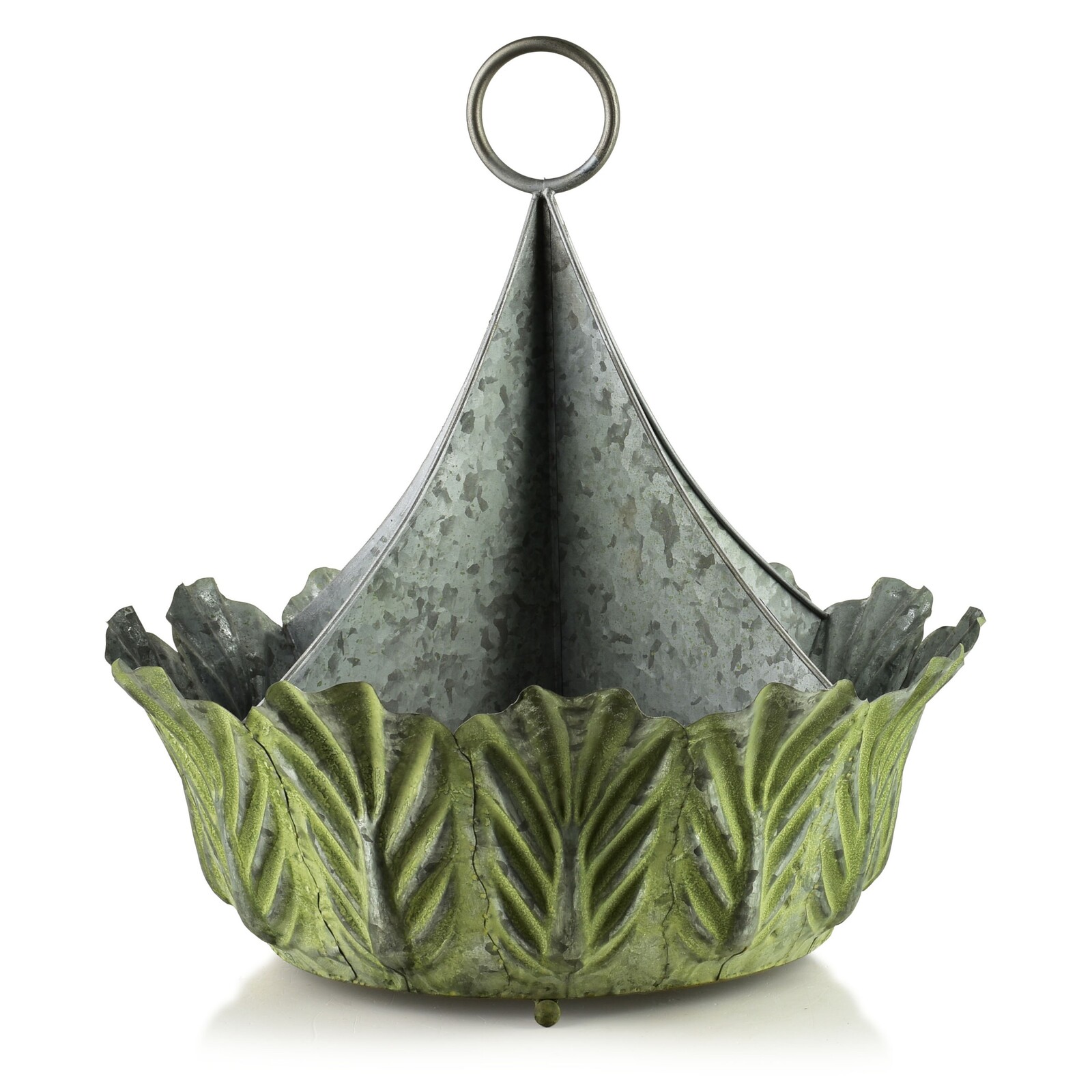 Květináč MARINA 40 cm zelený