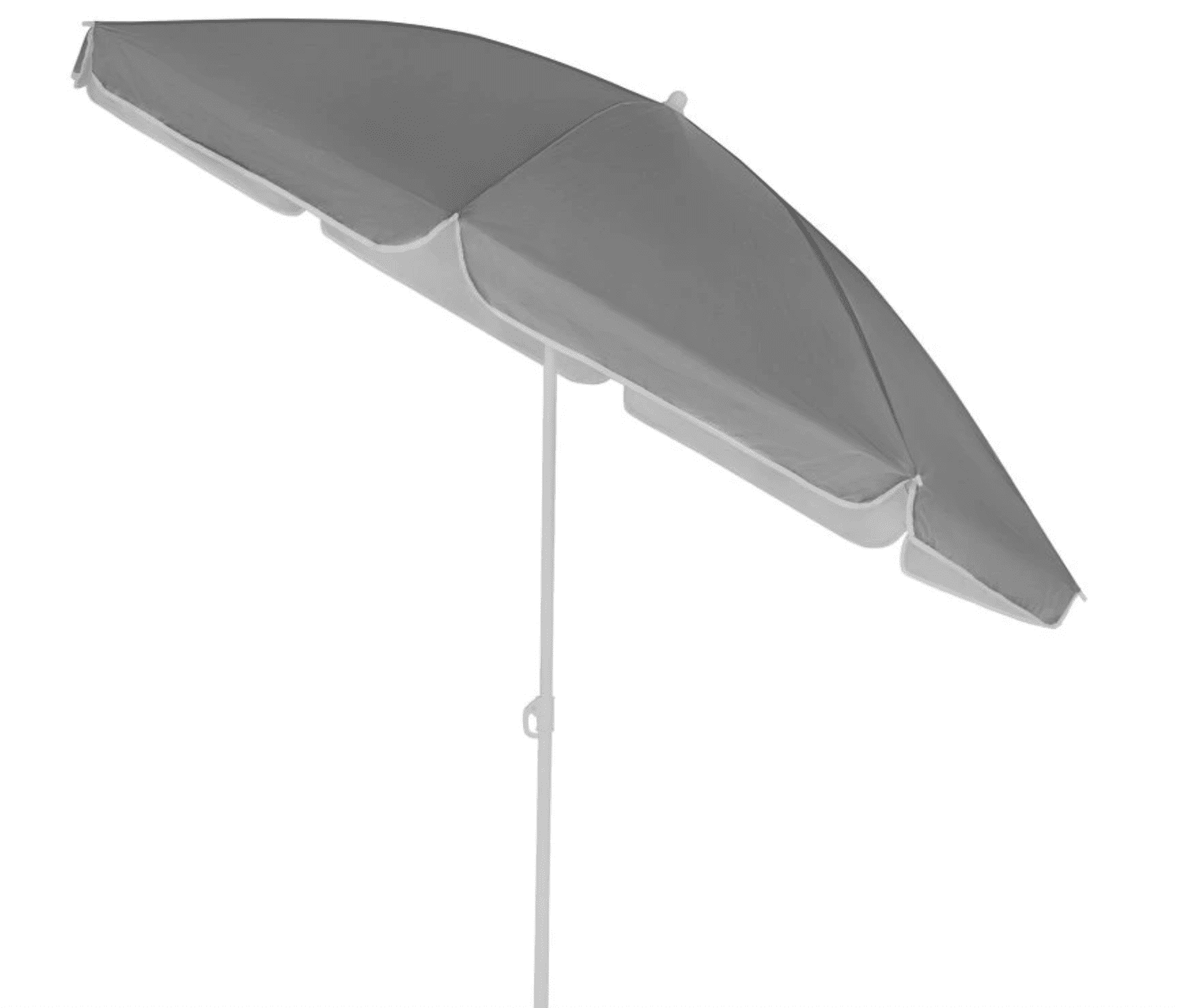 Plážový slunečník Trey 180 cm antracitový