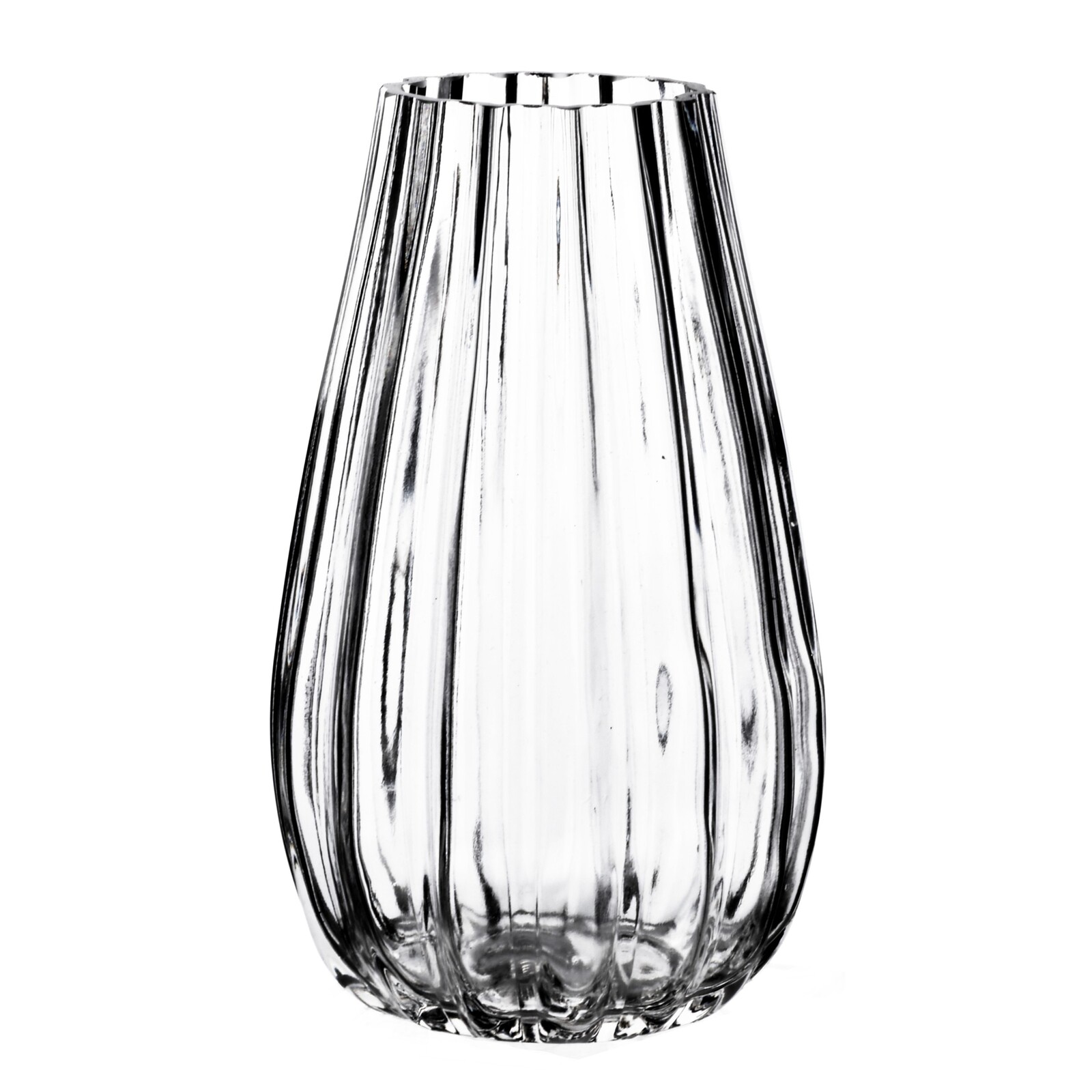 Váza Serenite 8,5x14,5x25 cm čirá