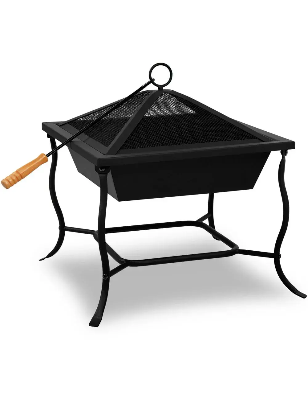 Zahradní ohniště May 45 cm černé