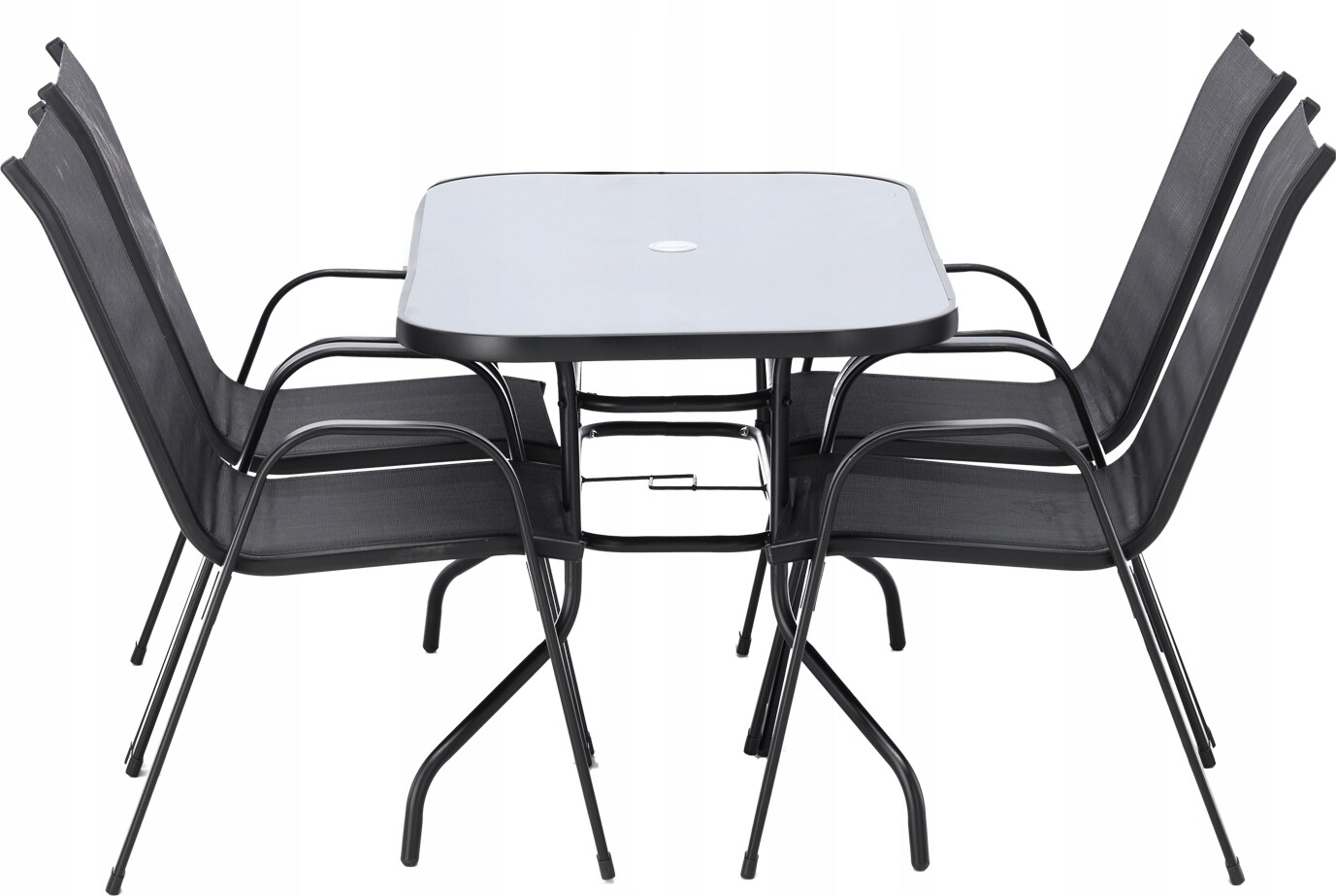 Zahradní sestava Cory černá