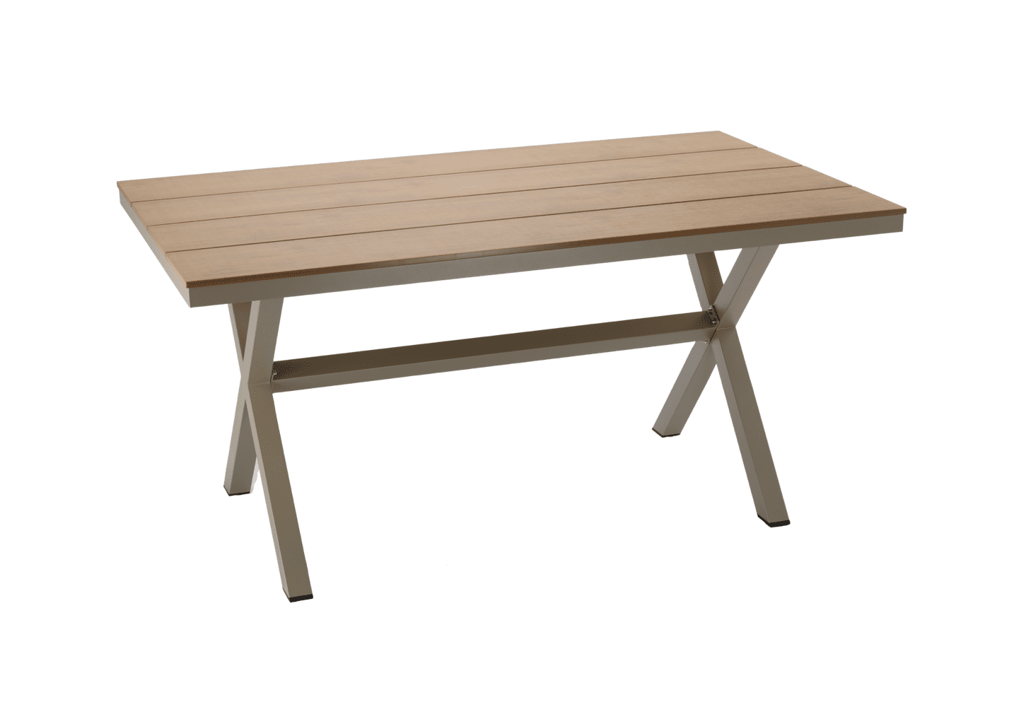 Zahradní stůl Dilan 150 cm béžový