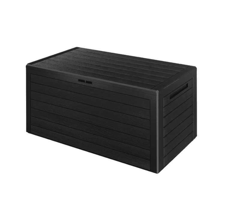 Zahradní úložný box Hill 280 L antracitový