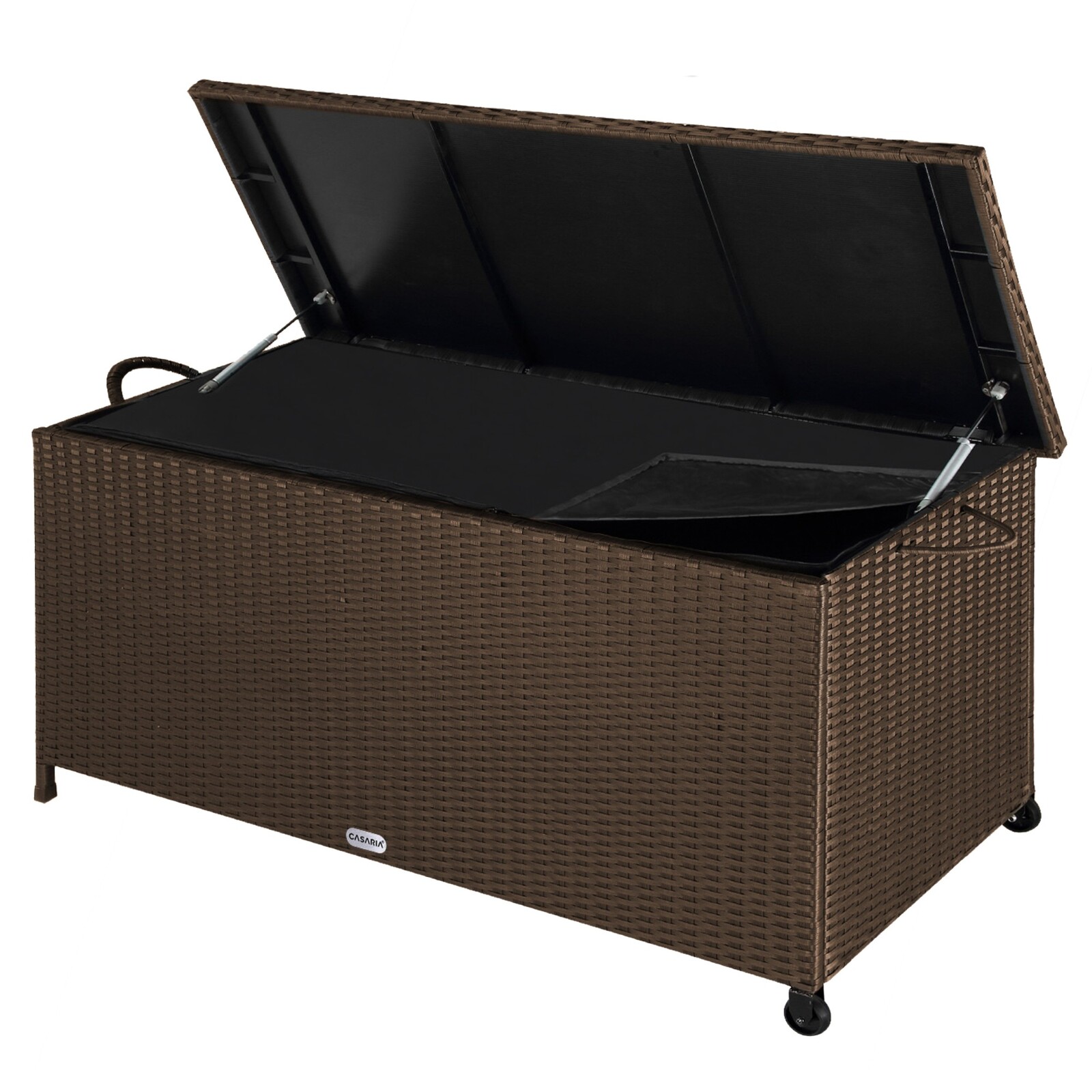 Zahradní úložný box Negy 270 L hnědý