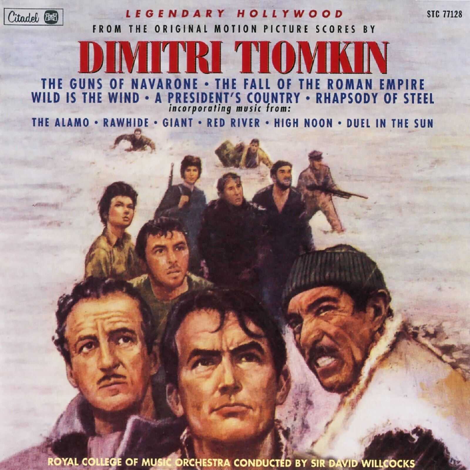 TIOMKIN, DIMITRI - LEGENDARY HOLLYWOOD: THE ORIGINAL MOTION PICTURE SCORES OF DIMITRI TIOMKIN