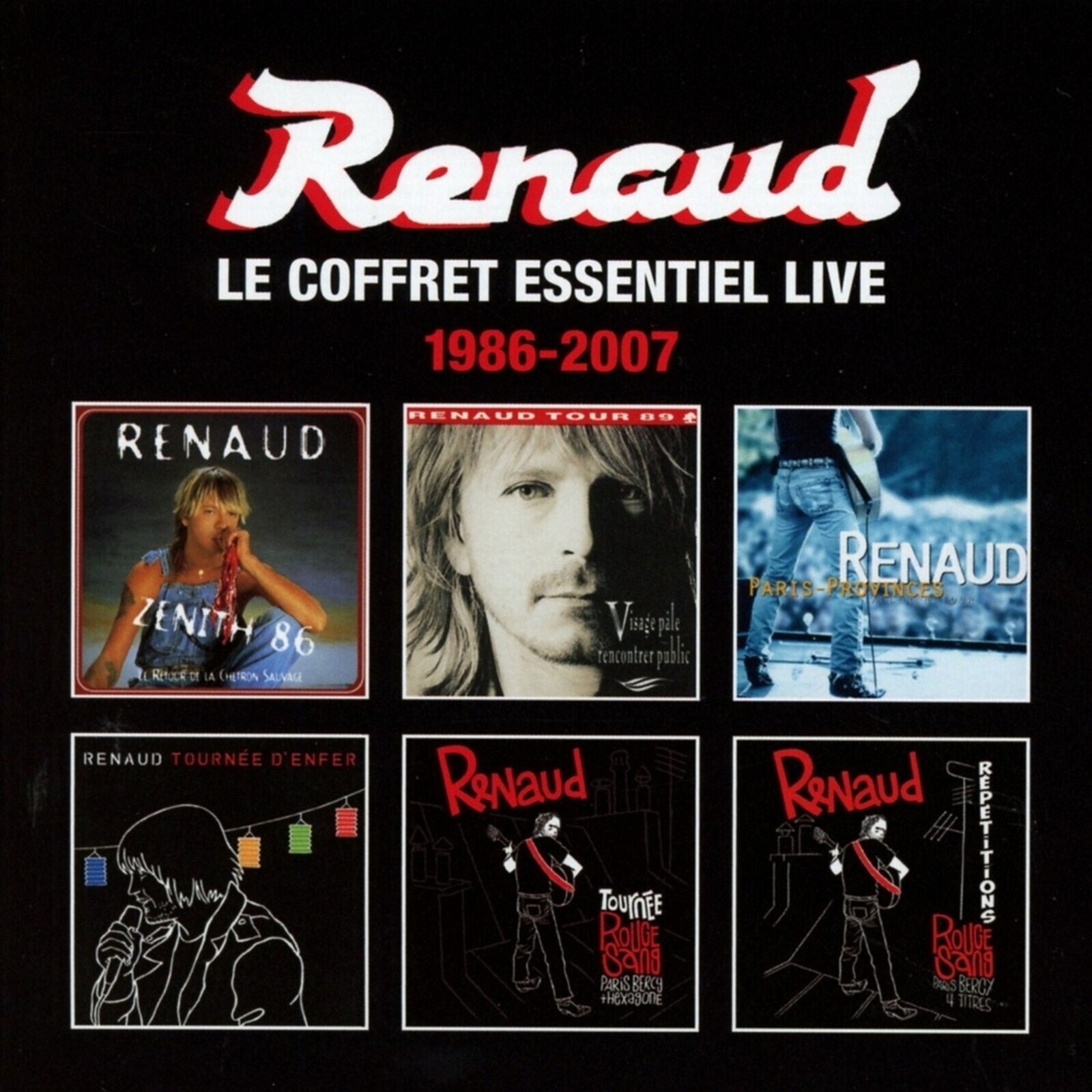 RENAUD - COFFRET ESSENTIEL LIVE