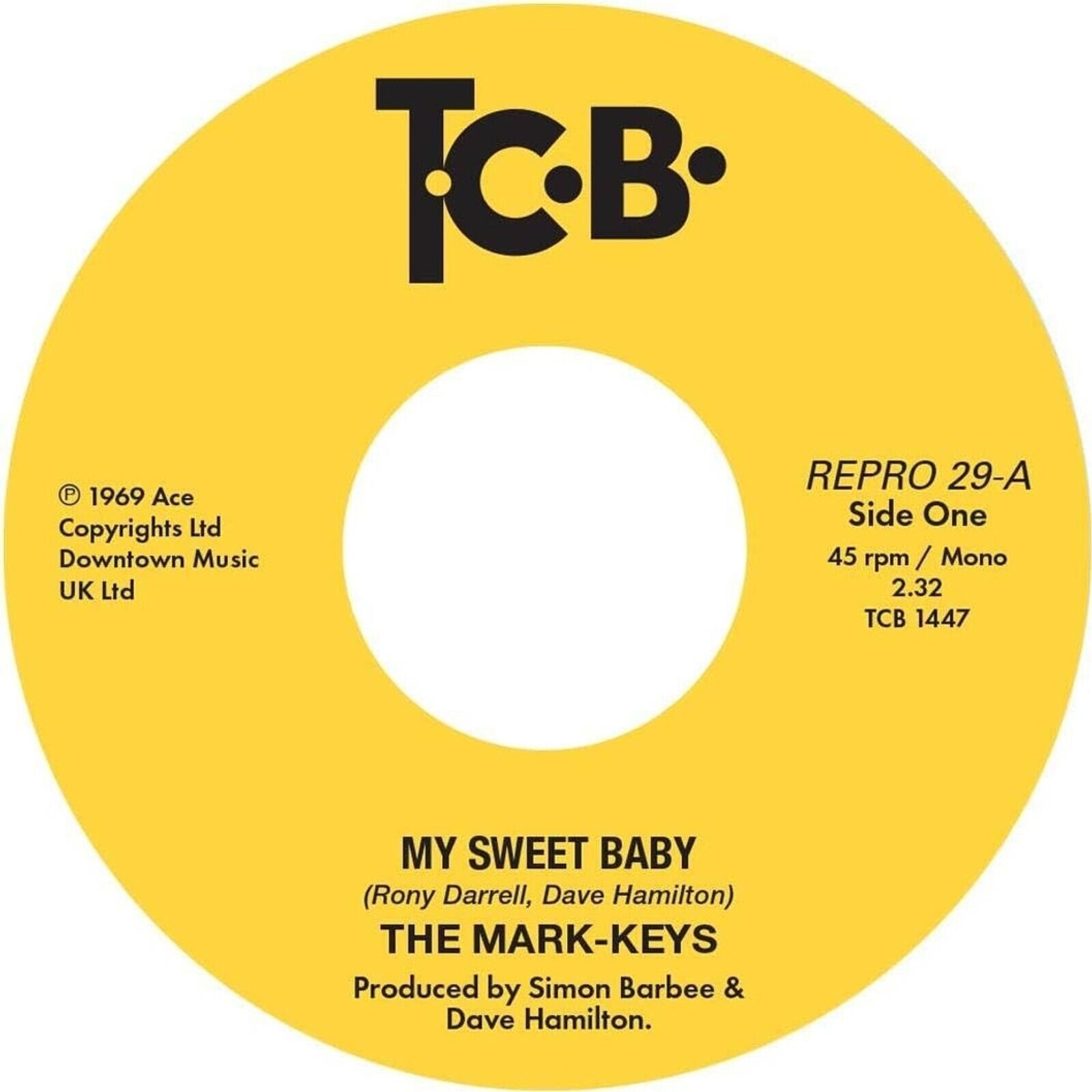 7-MY SWEET BABY / HEAVENLY THING