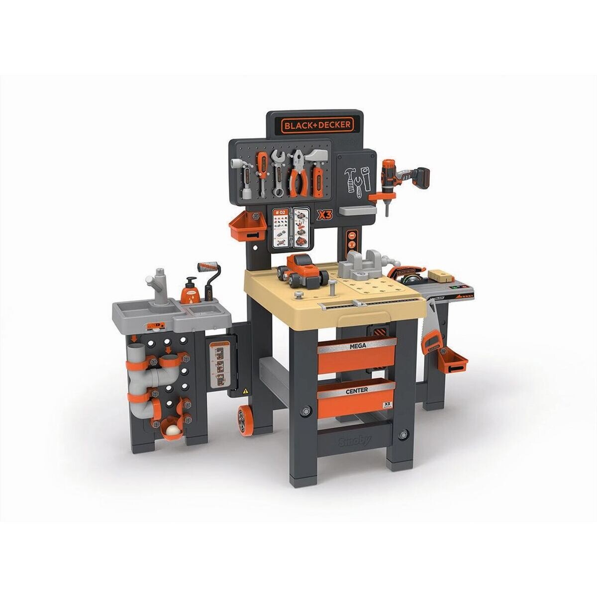 Smoby Black&Decker Veľká pracovná dielňa Mega Center