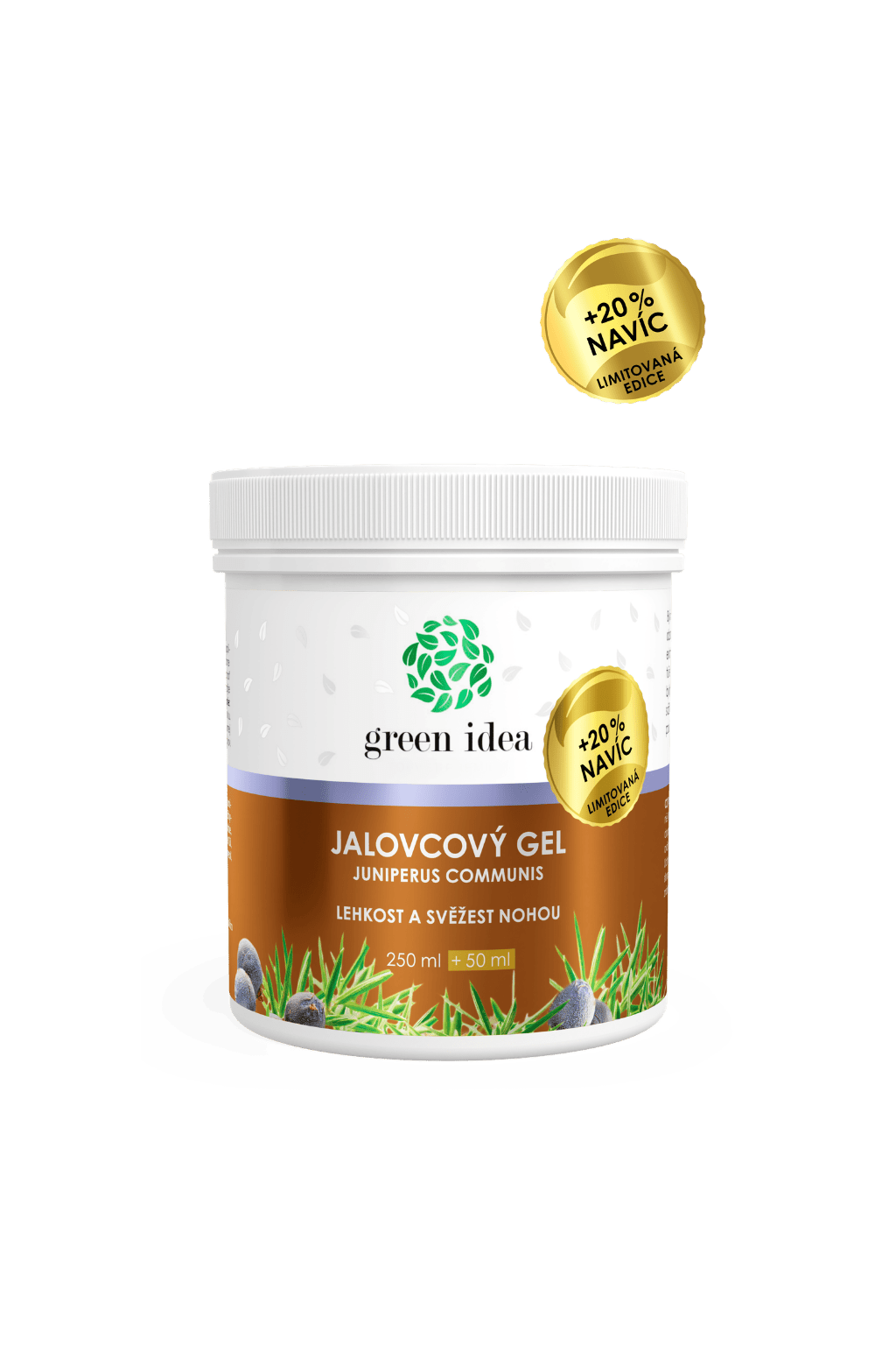 TOPVET Jalovcový masážní gel - limitovaná edice + 20 % NAVÍC