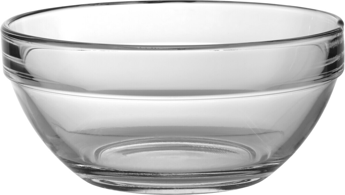 MAKRO - Miska šalát sklo 17cm 6ks