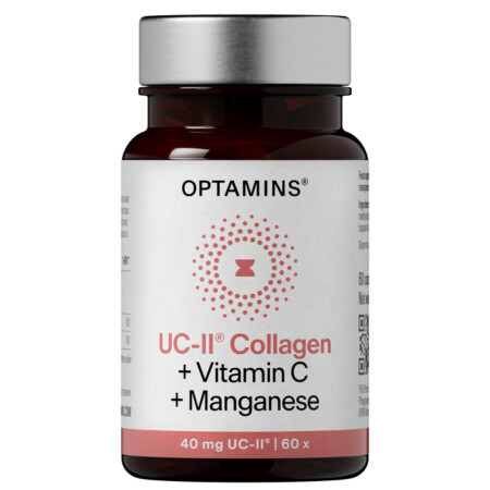 OPTAMINS Kolagén UC-II + Vitamín C + Mangán 60 kapsúl