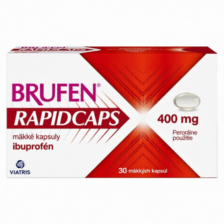 BRUFEN Rapidcaps 400 mg 30 kapsúl