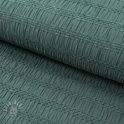 Viskóza CHENILLE JACQUARD sage