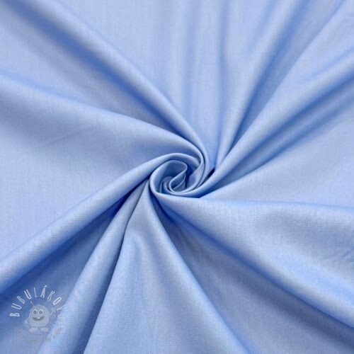 Bavlnená látka s viskózou baby blue