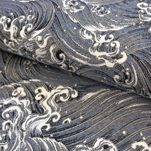 Dekoračná látka jacquard Swell allover argent