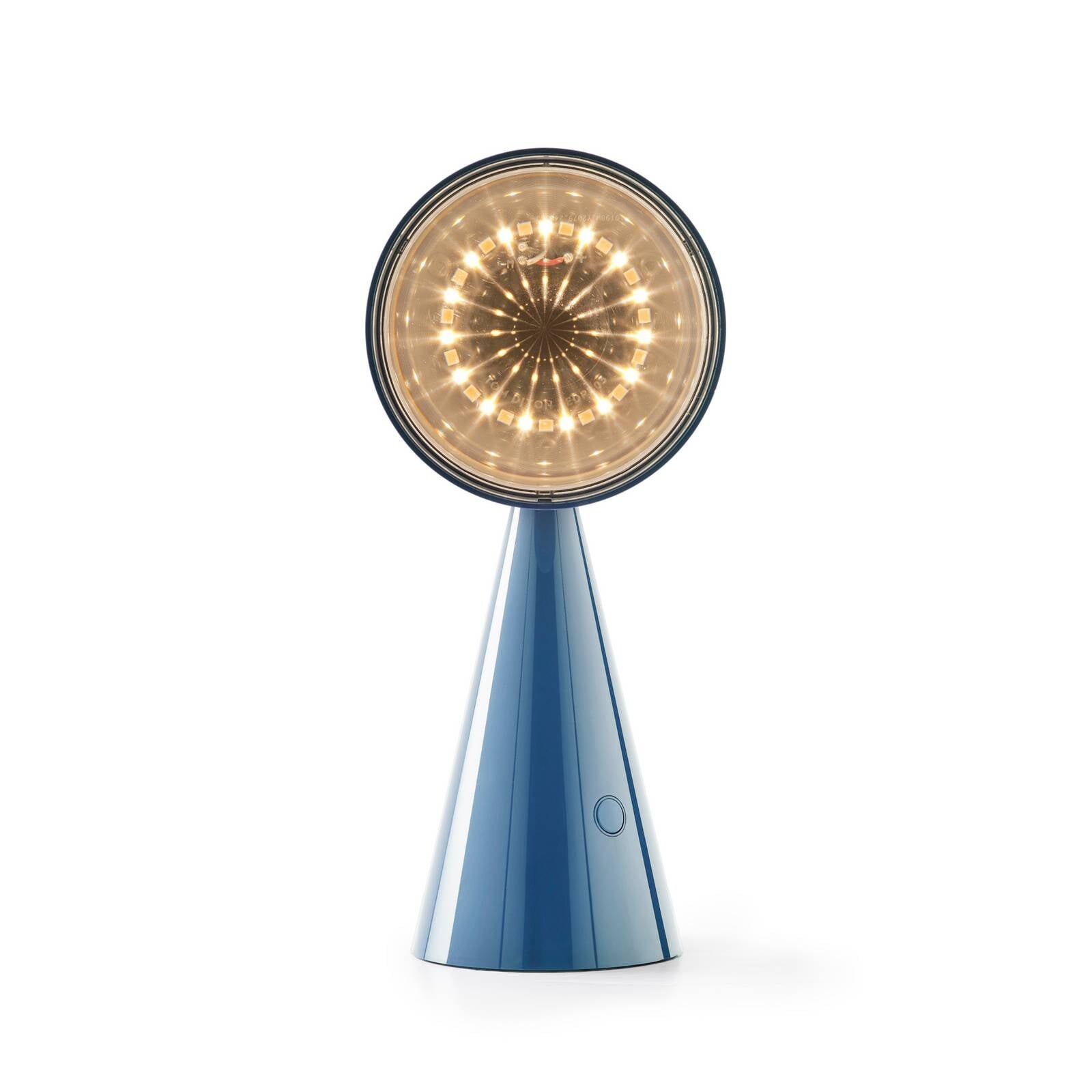 Tom Dixon stolová LED lampa POSE, svetlo modrá, výška 25 cm, IP20
