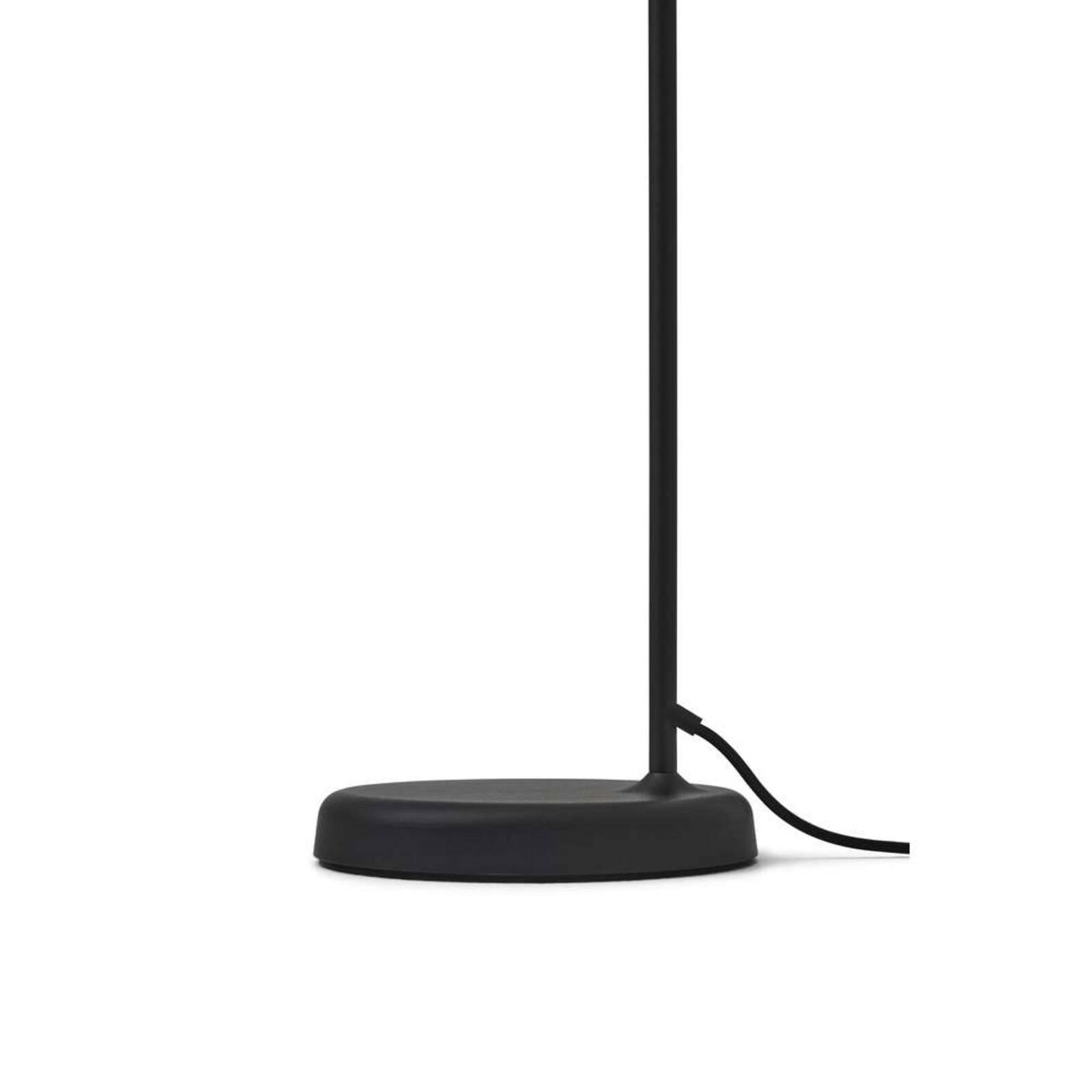 NEW WORKS Stojacia lampa Material, béžová/čierna