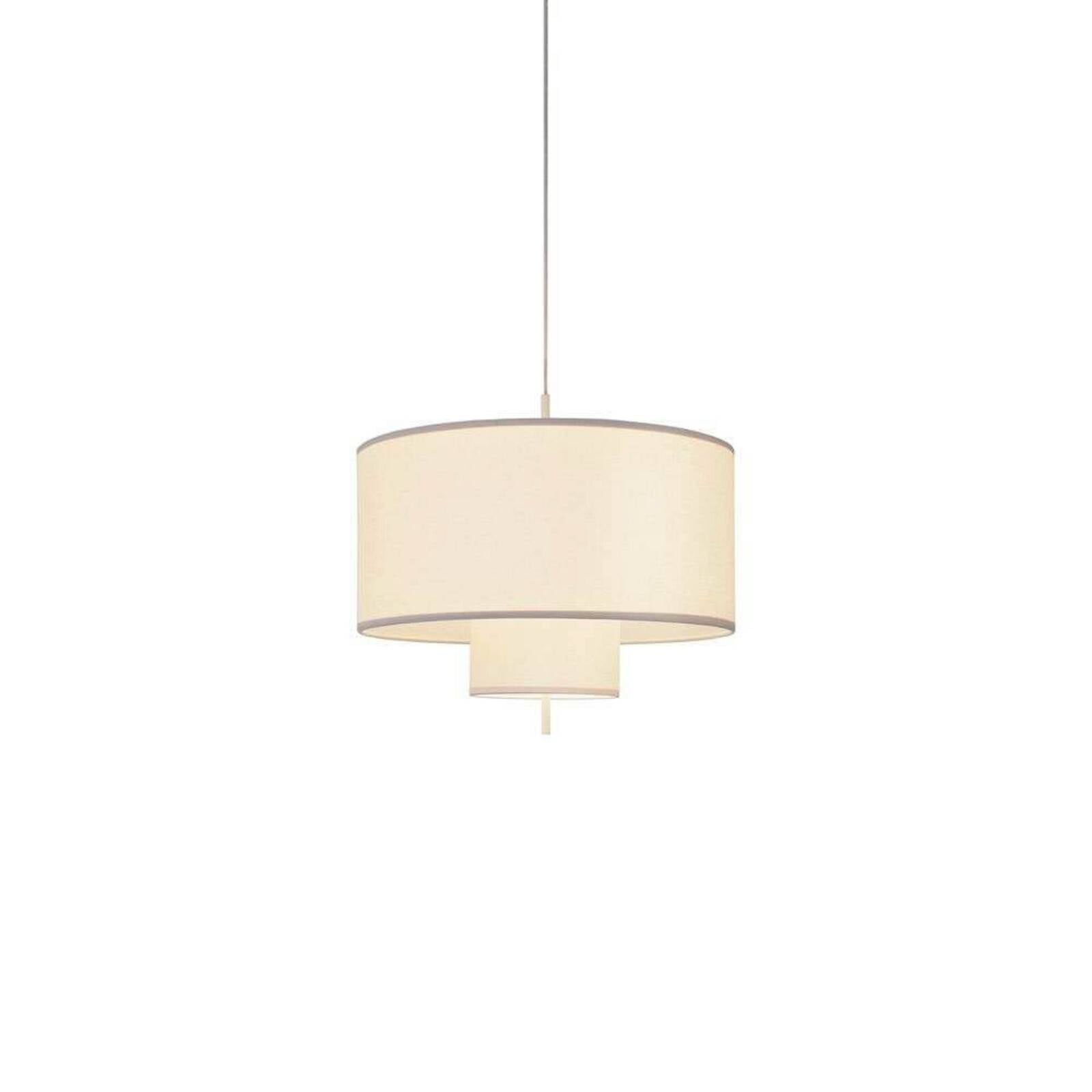 NEW WORKS Závesné svietidlo Margin, Ø 70 cm, biele, E27