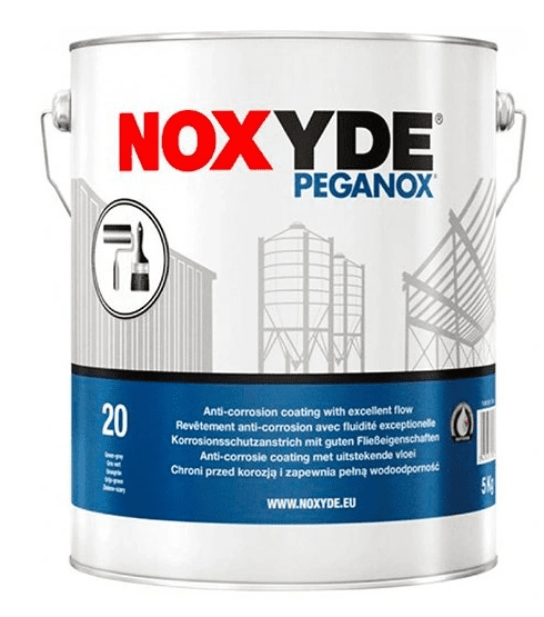 NOXYDE PEGANOX - Antikorózny vodou riediteľný náter na kov (english red (anglická červená), 5 kg)