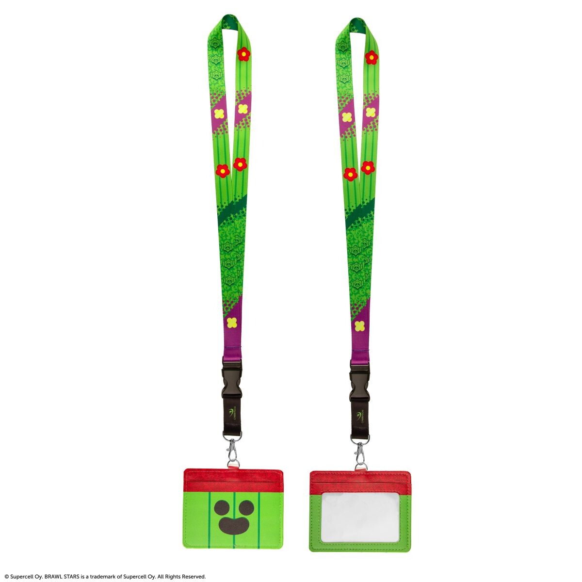 Cinereplicas Brawl Stars šnúrka na krk s puzdrom na kartu Spike
